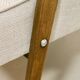 Pair of vintage armchairs design year 60 in oak