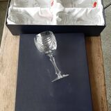Coffret 6 verres à eau cristal de lorraine