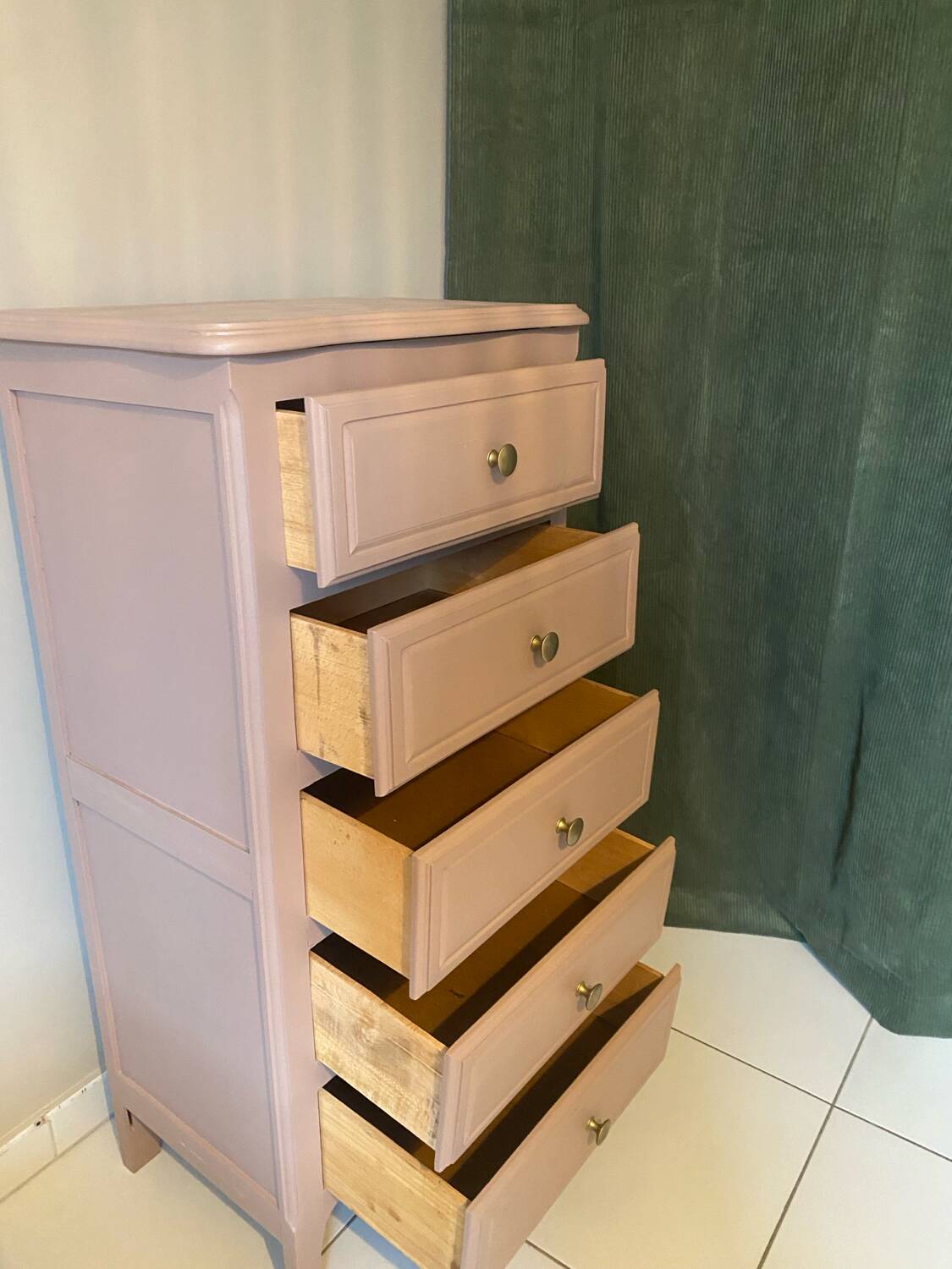 5-drawer chest of drawers