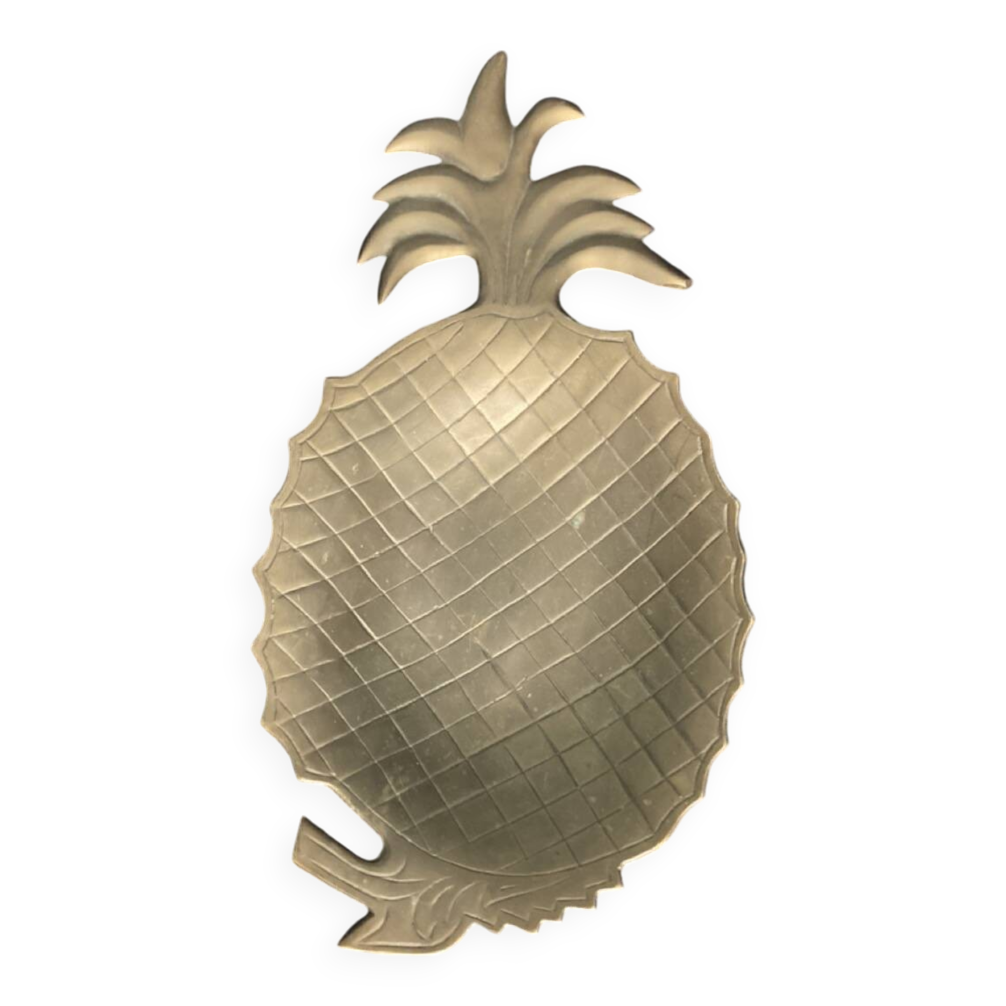 Bronze pineapple pocket emptier