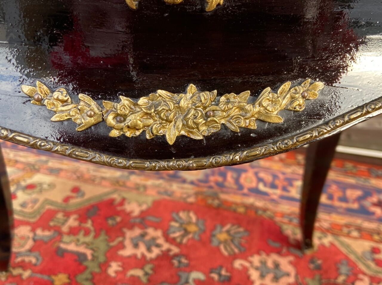 Little Writing Table En Marquetry Boulle From Napoleon III era