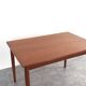 Mid-Century Danish Teak Extendable Dining Table, 1960s.