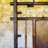 Vintage bamboo entrance hall with mirror circa 1920's
