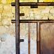 Vintage bamboo entrance hall with mirror circa 1920's