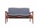 Loveseat 711 sofa by Fredrik Kayser for Vatne Lenestolfabrikk, 1960