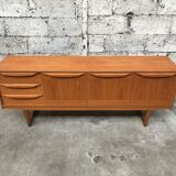 Small Scandinavian sideboard 1950-60 vintage design teak