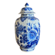 Vase with lid Delf
