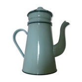 Cafetière en tôle émaillée années 60
