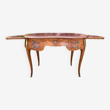 Louis XV style kidney shaped desk