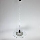 Postmodern Glass Italian Pendant, 1980s