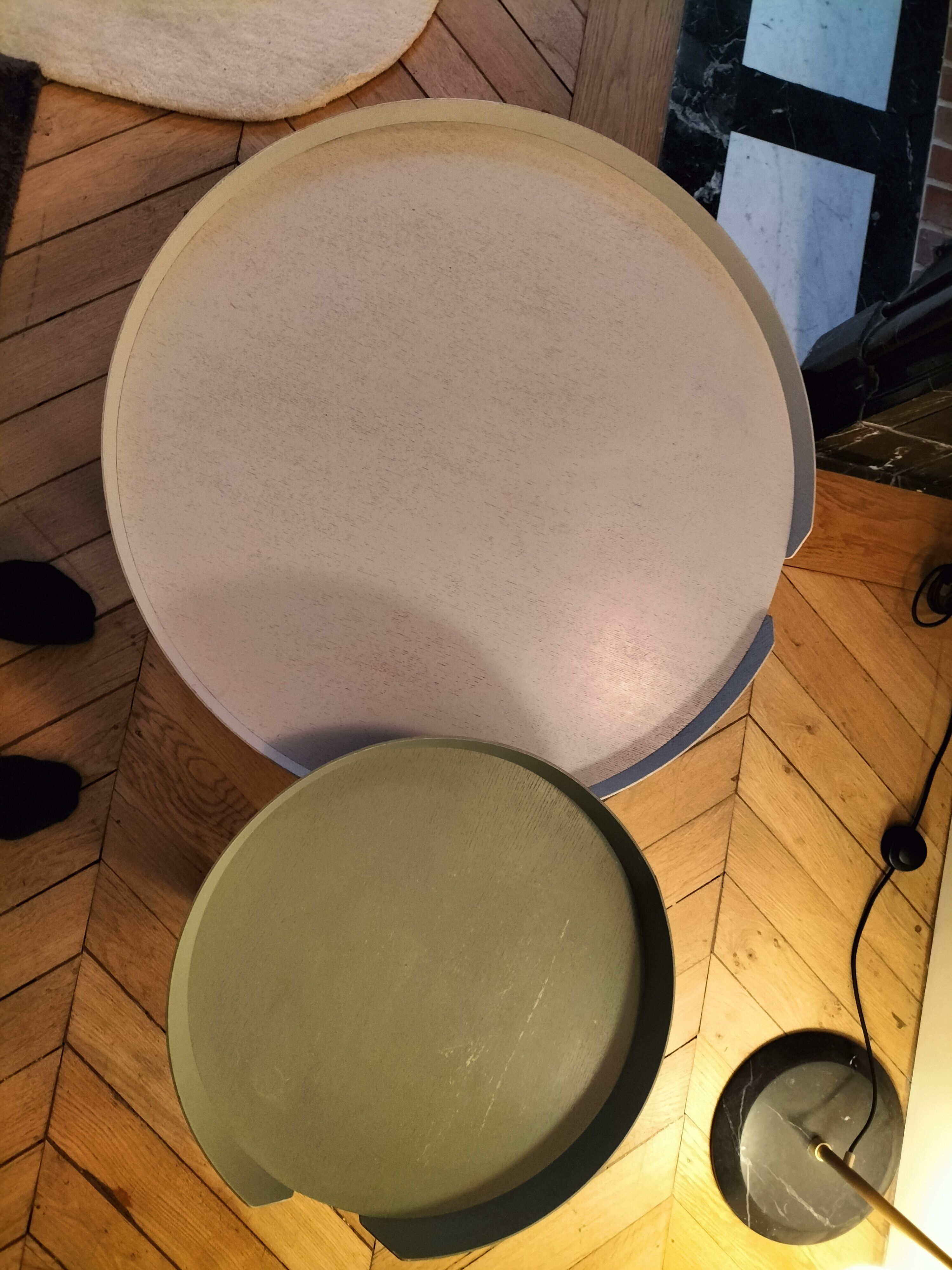 Muuto trundle coffee tables