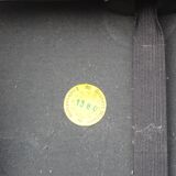 Paire de fauteuils Lange Drabert en cuir 1970