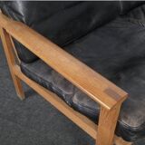 Model Capella teak sofa by Illum Wikkelsø for Niels Eilersen, 1960s