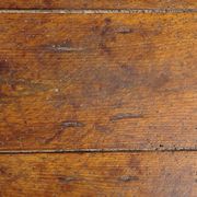 Rustic kneading trough in solid oak, removable lid and base.