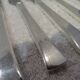 12 Christofle Concorde silver plated dessert knives, 19cm