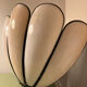 Vintage glass wall lamp