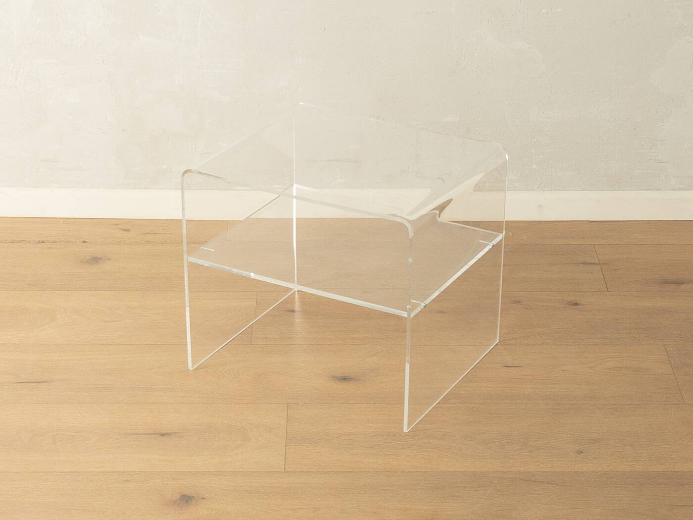 1960s Acrylic Side Table