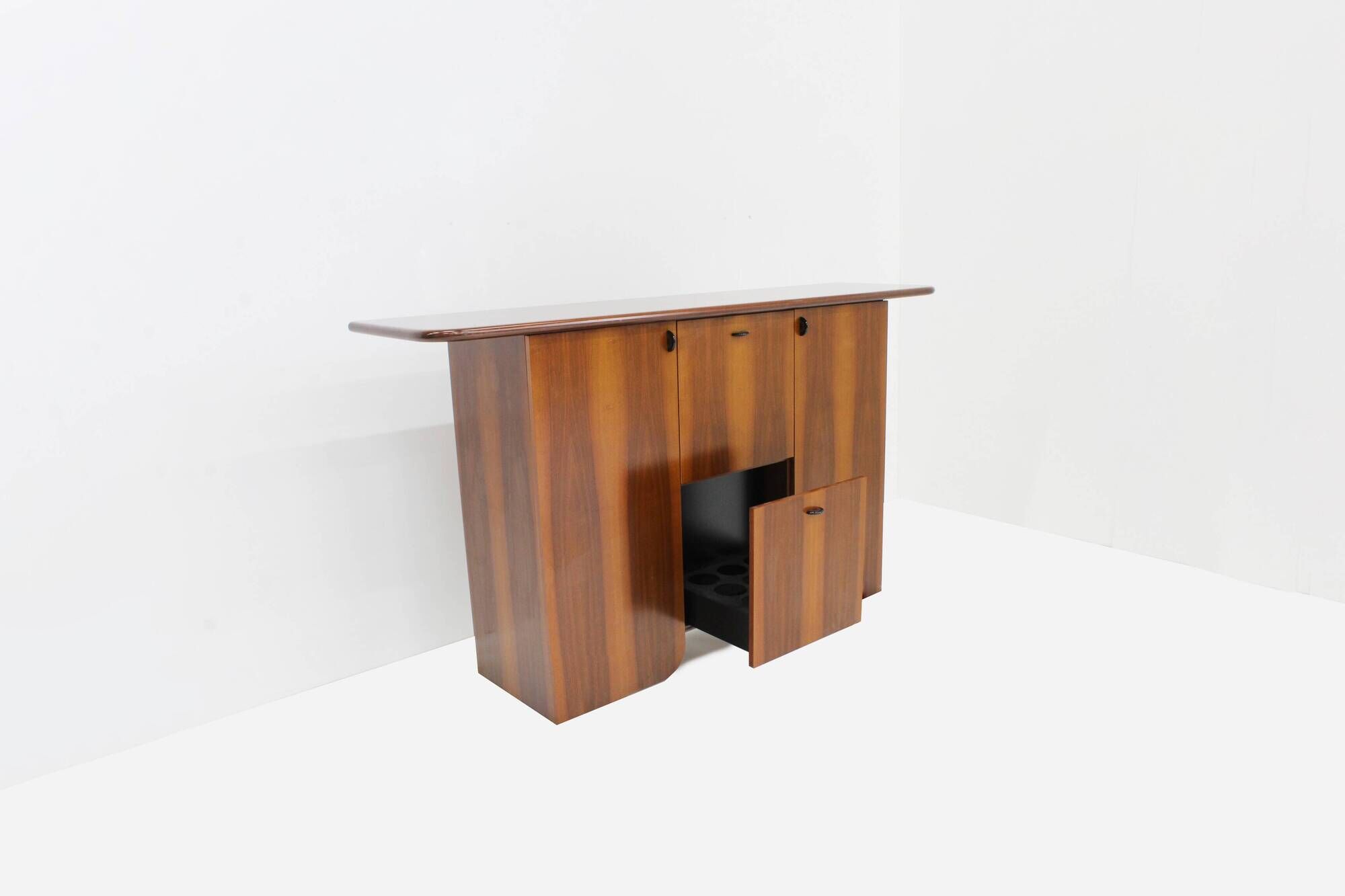 Vintage Italian bar cabinet by Luigi Saccardo for Gasparello