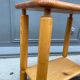 Scandinavian bedside pair Wood pine fir vintage design 1970/1980