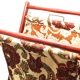 Old door review old thick fabrics and wood floral decoration