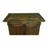 Antique French Oak Table Cabinet, Partly 18th Century