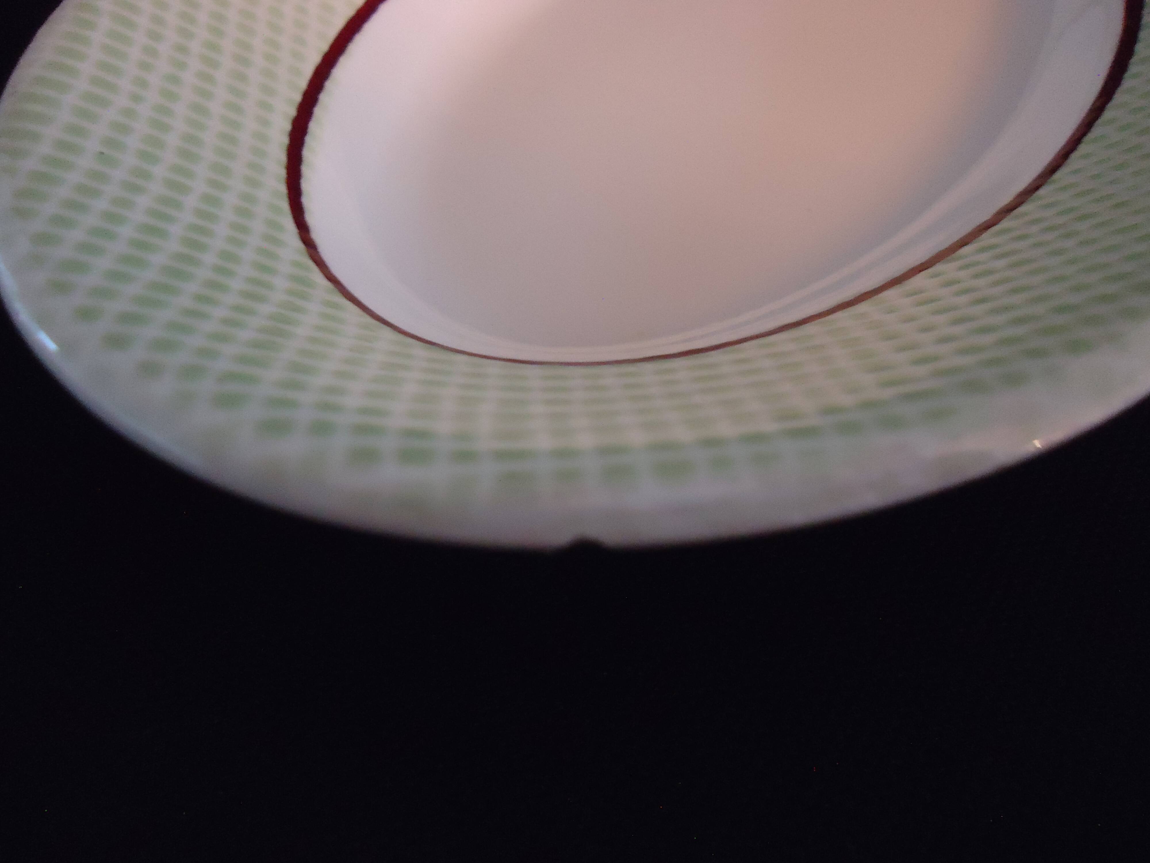 Pair of salins porcelain serving dishes, isoard pattern