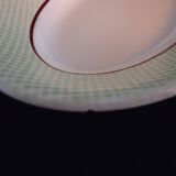 Pair of salins porcelain serving dishes, isoard pattern