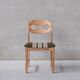 Oak razor danish mid-century dining chairs