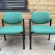 Pair of vintage Martin Stoll Champenay office chairs