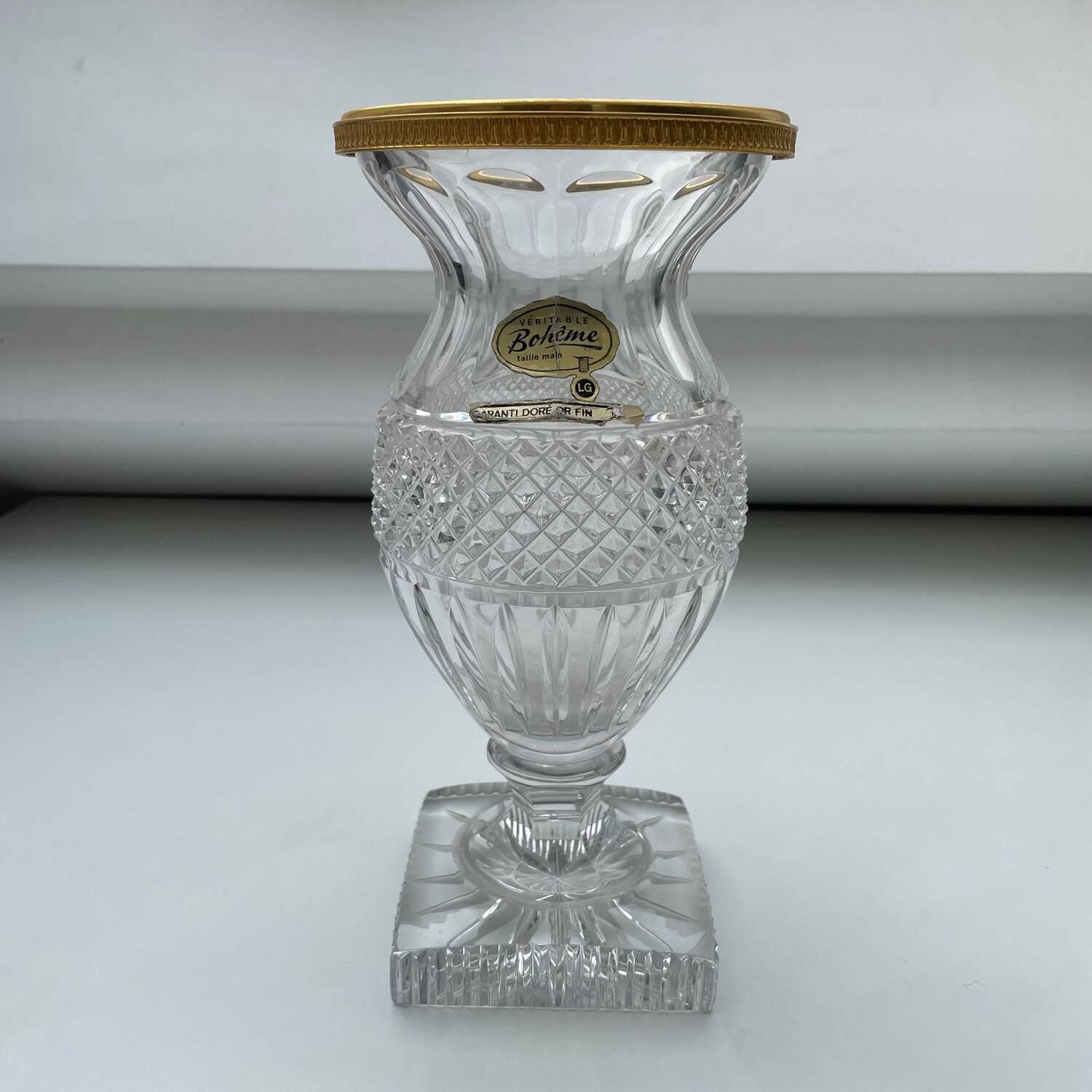 Vase Medicis Veritable Bohemia