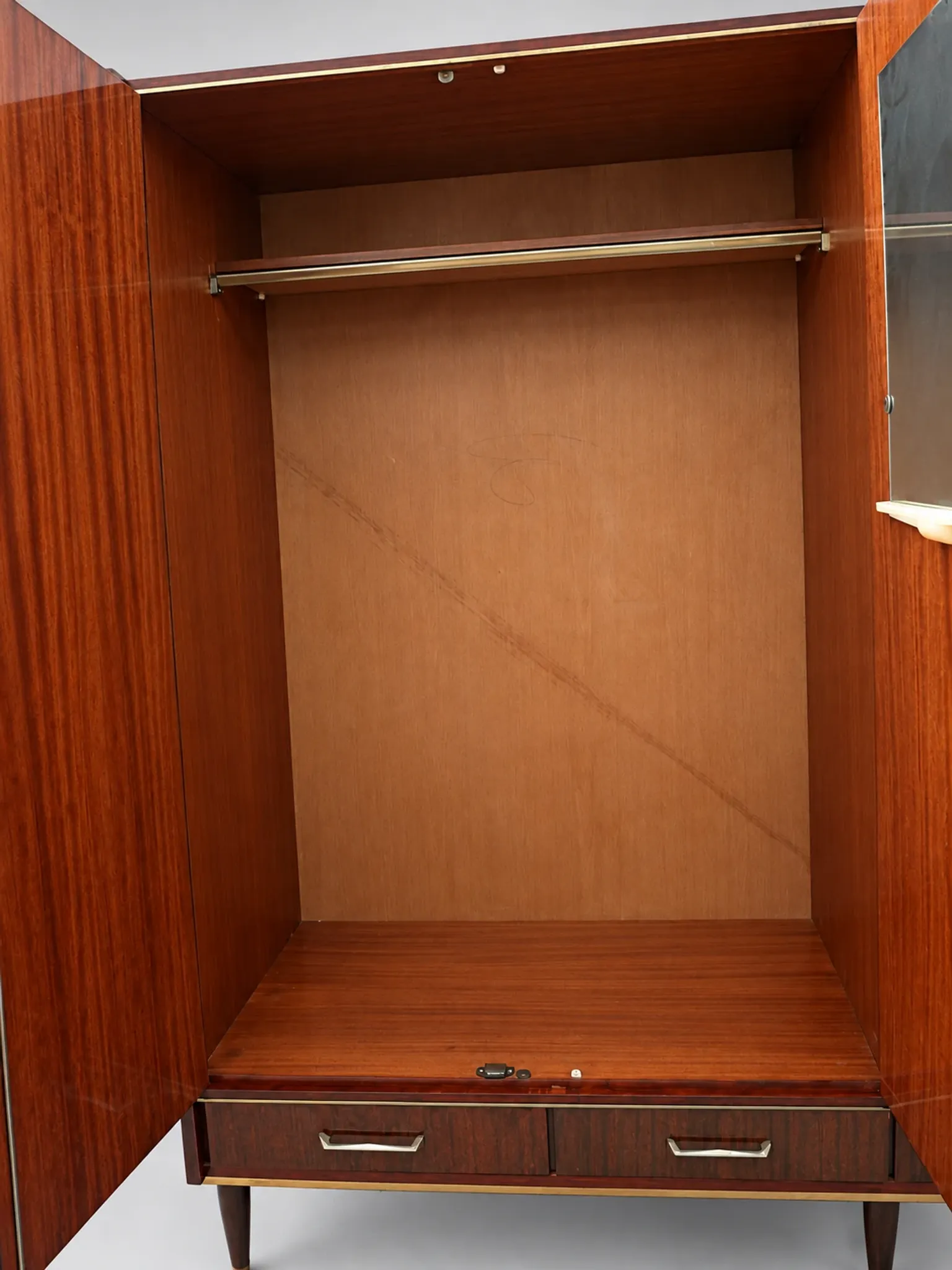Large vintage design wardrobe from the 1950s