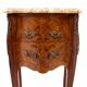 Pair of bedside tables, France, ca. 1920.