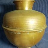 Ancien gros pot à eau cuivre Maroc