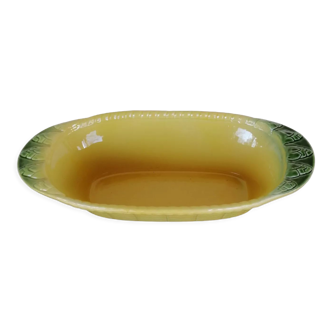 Asparagus dish, b.c.i. slip, vintage