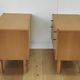Set of 2 bedside tables from the middle of the century