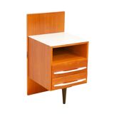 Paire de tables de chevet entièrement rénovées par Mojmír Požár, années 1960, Tchécoslovaquie