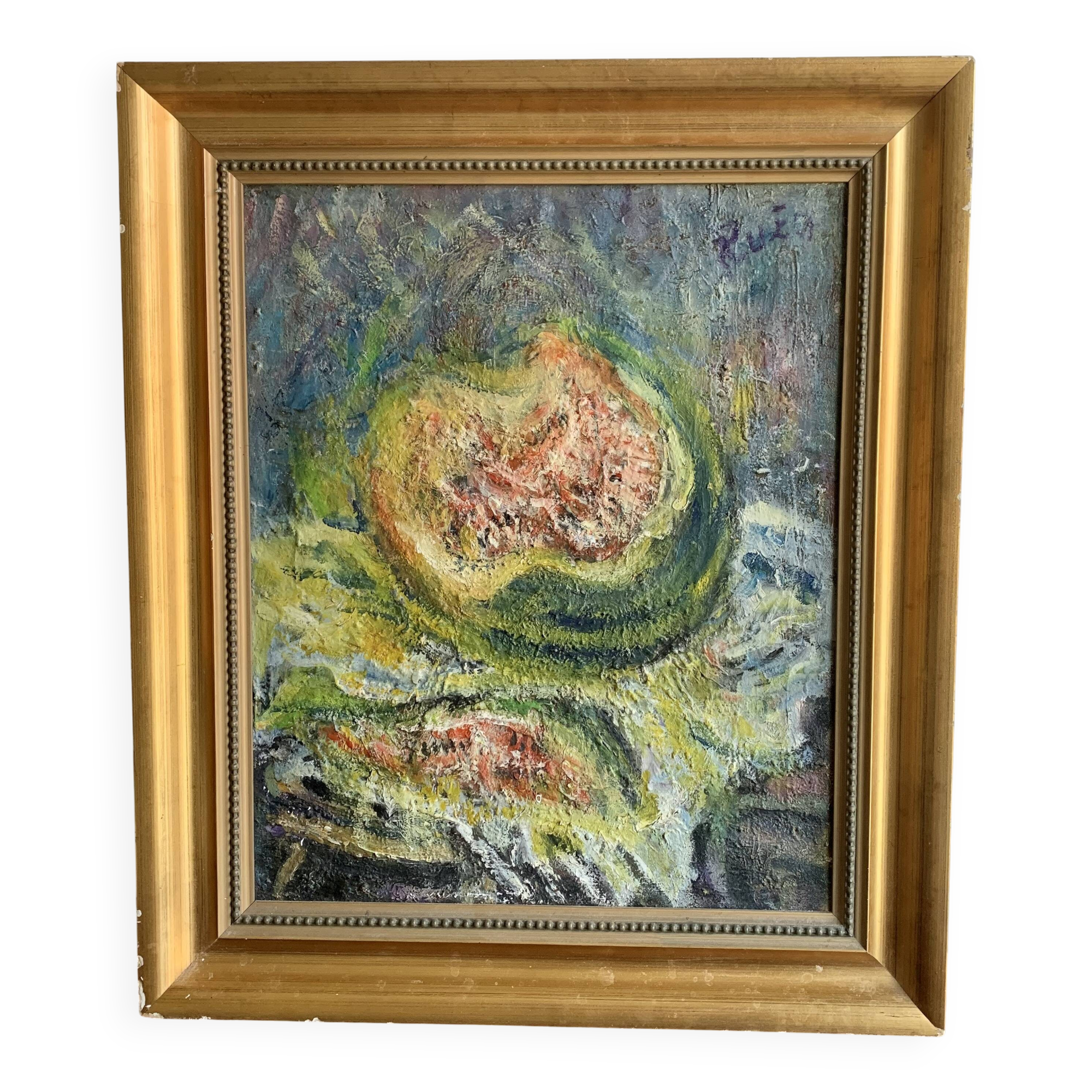 Vintage oil painting