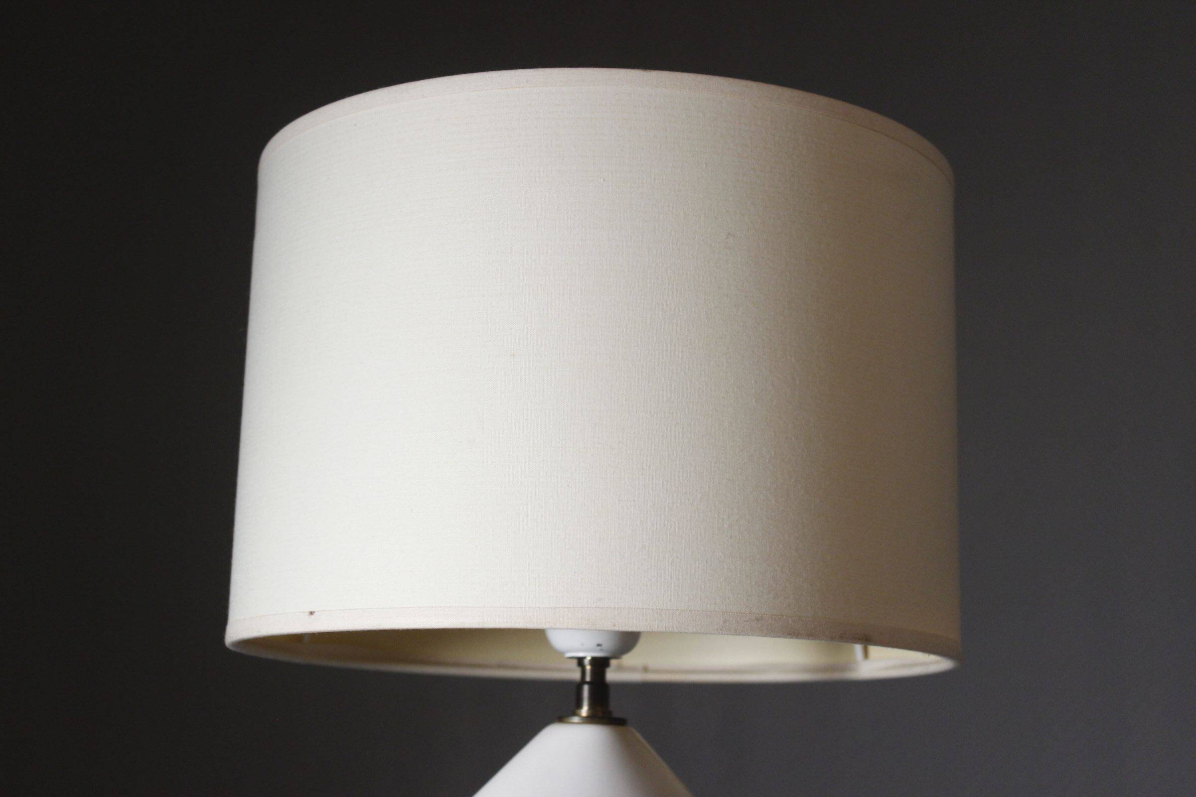 Kostka France large ceramic lamp post-modern design 1990s