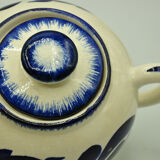 A teapot and sugar set by saline Thebes deco vinatage séventies collect.