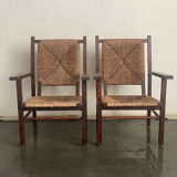 Pair of vintage armchairs