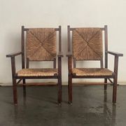 Pair of vintage armchairs