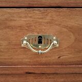 Meuble de métier écritoire en noyer XIXème