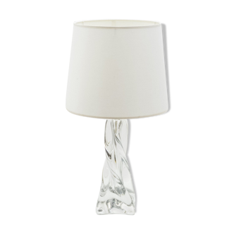 Lampe en cristal de Jean Daum pour Daum France vers 1960