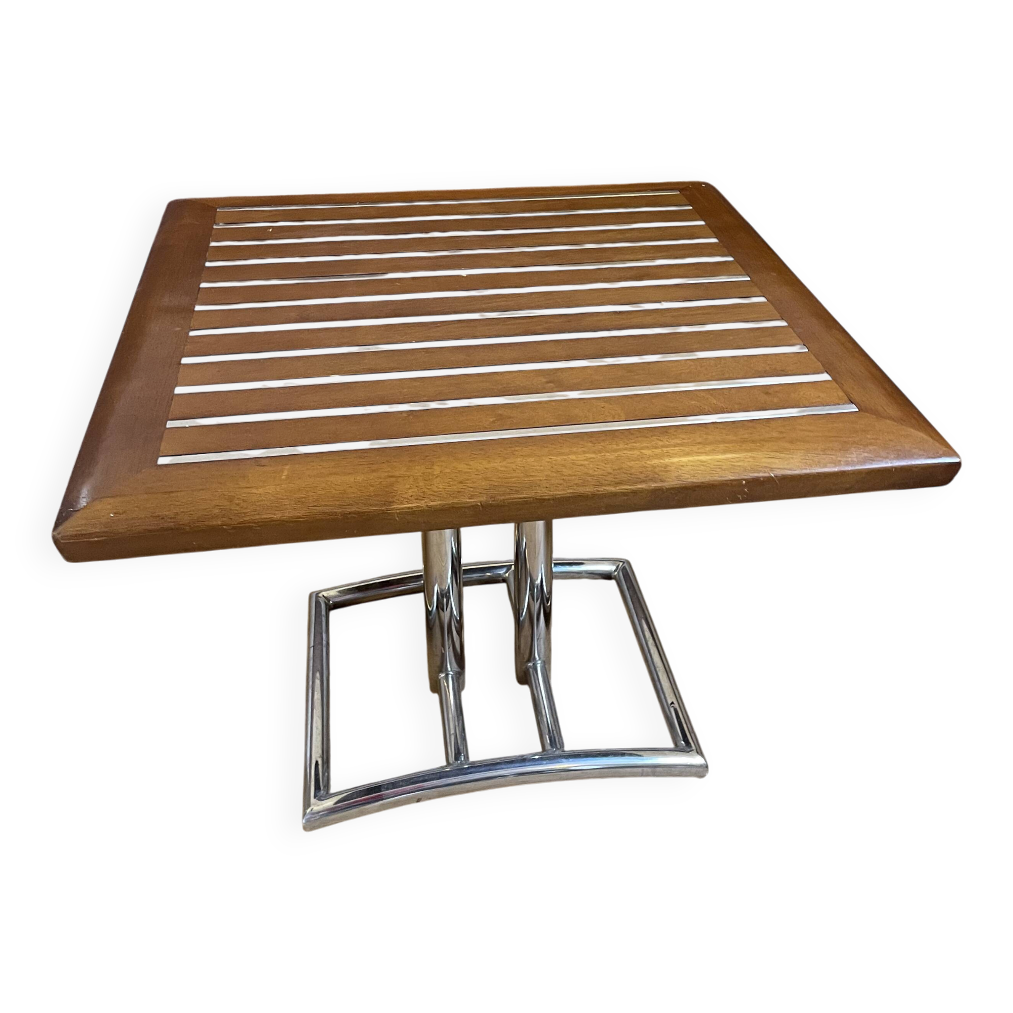 Side table / square coffee table - Riviera - Anne de Bejarry