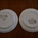 Set of 2 Syracuse plates