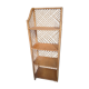 Vintage rattan shelf