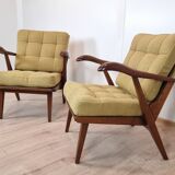 Pair of armchairs by Krasna Jizba