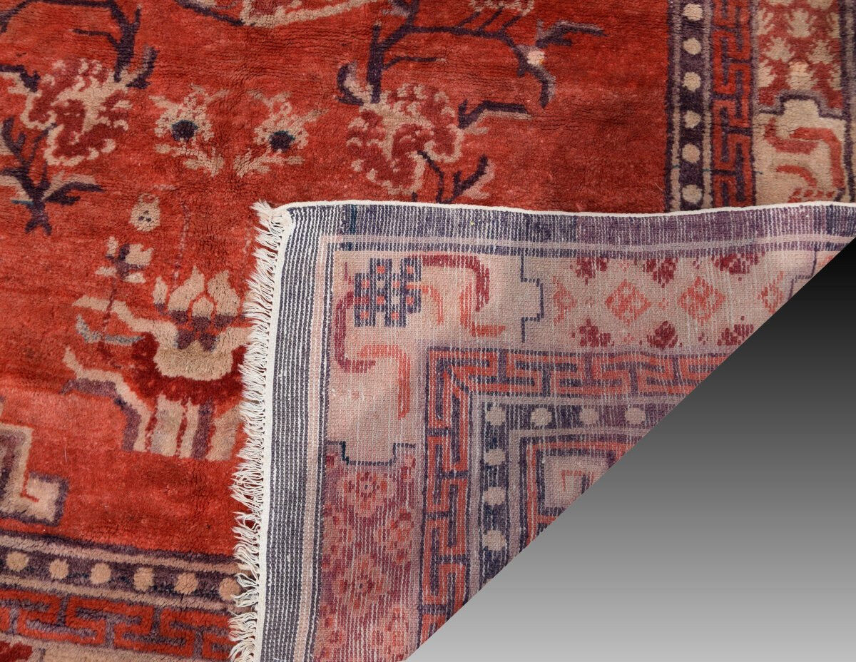 Tibetan or ancient Chinese carpet