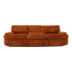 1970s Saporiti 3-Seater Sofa in Velvet ,Italy