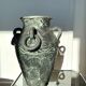 Terracotta amphora vase